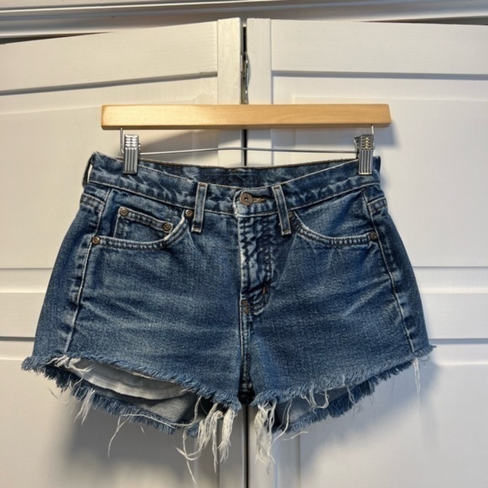 Canyon River Blue Denim Cut Off Shorts Size 3(Junior) Color Blue
